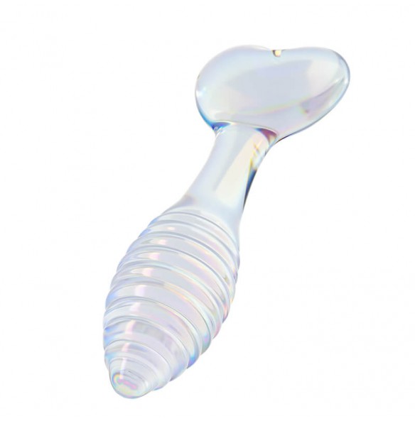 MizzZee - Crystal Glass Cupid Heart Plug MizzZee - Crystal Glass Cupid Heart Plug